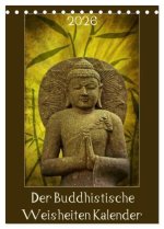 Der Buddhistische Weisheiten Kalender (Tischkalender 2026 DIN A5 hoch), CALVENDO Monatskalender