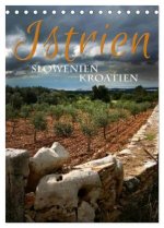 Istrien - Slowenien. Kroatien (Tischkalender 2026 DIN A5 hoch), CALVENDO Monatskalender
