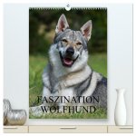Faszination Wolfhund (hochwertiger Premium Wandkalender 2026 DIN A2 hoch), Kunstdruck in Hochglanz