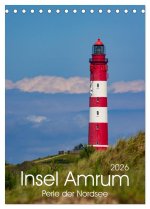 Insel Amrum (Tischkalender 2026 DIN A5 hoch), CALVENDO Monatskalender