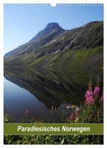 Paradiesisches Norwegen (Wandkalender 2026 DIN A3 hoch), CALVENDO Monatskalender