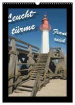 Leuchttürme Frankreich (Wandkalender 2026 DIN A3 hoch), CALVENDO Monatskalender