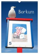 Borkum (Wandkalender 2026 DIN A3 hoch), CALVENDO Monatskalender