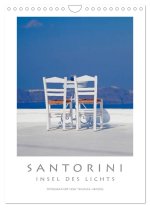 SANTORINI - INSEL DES LICHTS (Wandkalender 2026 DIN A4 hoch), CALVENDO Monatskalender