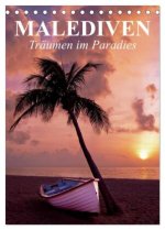 Malediven - Träumen im Paradies (Tischkalender 2026 DIN A5 hoch), CALVENDO Monatskalender