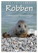 Robben (Tischkalender 2026 DIN A5 hoch), CALVENDO Monatskalender