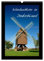 Windmühlen in Deutschland (Wandkalender 2026 DIN A3 hoch), CALVENDO Monatskalender