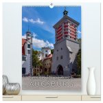 Spaziergang durch Augsburg (hochwertiger Premium Wandkalender 2026 DIN A2 hoch), Kunstdruck in Hochglanz