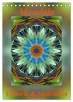 Mandala - Esoterik & Meditation (Tischkalender 2026 DIN A5 hoch), CALVENDO Monatskalender