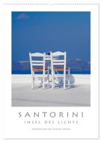 SANTORINI - INSEL DES LICHTS (Wandkalender 2026 DIN A2 hoch), CALVENDO Monatskalender