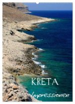 Kreta Impressionen (Wandkalender 2026 DIN A2 hoch), CALVENDO Monatskalender