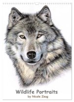 Wildlife Portraits (Wandkalender 2026 DIN A3 hoch), CALVENDO Monatskalender