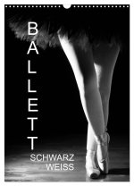 Ballett Schwarzweiss (Wandkalender 2026 DIN A3 hoch), CALVENDO Monatskalender