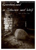 Griechenland in Schwarz und Weiß (Wandkalender 2026 DIN A4 hoch), CALVENDO Monatskalender