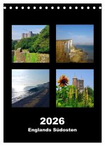 Englands Südosten 2026 (Tischkalender 2026 DIN A5 hoch), CALVENDO Monatskalender