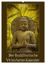 Der Buddhistische Weisheiten Kalender (Wandkalender 2026 DIN A2 hoch), CALVENDO Monatskalender