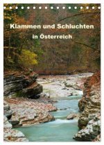 Klammen und Schluchten in Österreich 2026 (Tischkalender 2026 DIN A5 hoch), CALVENDO Monatskalender