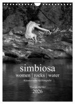 simbiosa ... Künstlerische Aktfotografie 2026 (Wandkalender 2026 DIN A4 hoch), CALVENDO Monatskalender