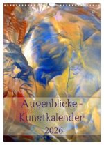 Augenblicke - Kunstkalender 2026 (Wandkalender 2026 DIN A3 hoch), CALVENDO Monatskalender