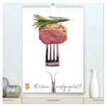 Essen aufgegabelt (hochwertiger Premium Wandkalender 2026 DIN A2 hoch), Kunstdruck in Hochglanz