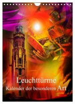 Leuchttürme Kalender der besonderen Art (Wandkalender 2026 DIN A4 hoch), CALVENDO Monatskalender