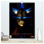 S.O.D. - Skulls Of Death Vol. I - Totenkopf Artworks (hochwertiger Premium Wandkalender 2026 DIN A2 hoch), Kunstdruck in Hochglanz