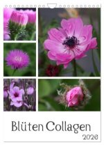 Blüten Collagen (Wandkalender 2026 DIN A4 hoch), CALVENDO Monatskalender