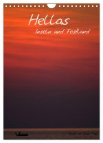 Hellas Inseln und Festland (Wandkalender 2026 DIN A4 hoch), CALVENDO Monatskalender