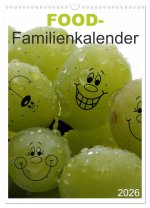 FOOD -Familienkalender (Wandkalender 2026 DIN A3 hoch), CALVENDO Monatskalender