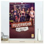 Feuerwehrkalender 2026 (hochwertiger Premium Wandkalender 2026 DIN A2 hoch), Kunstdruck in Hochglanz