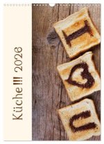Küche !!! 2026 (Wandkalender 2026 DIN A3 hoch), CALVENDO Monatskalender