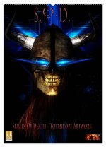 S.O.D. - Skulls Of Death Vol. I - Totenkopf Artworks (Wandkalender 2026 DIN A2 hoch), CALVENDO Monatskalender