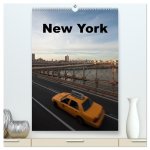 New York (hochwertiger Premium Wandkalender 2026 DIN A2 hoch), Kunstdruck in Hochglanz