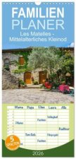 Familienplaner 2026 - Les Matelles - Mittelalterliches Kleinod mit 5 Spalten (Wandkalender, 21 x 45 cm) CALVENDO