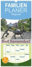 Familienplaner 2026 - Bad Sassendorf mit 5 Spalten (Wandkalender, 21 x 45 cm) CALVENDO