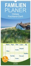 Familienplaner 2026 - Ostsee, Fischland-Darß mit 5 Spalten (Wandkalender, 21 x 45 cm) CALVENDO