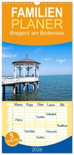 Familienplaner 2026 - Bregenz am Bodensee mit 5 Spalten (Wandkalender, 21 x 45 cm) CALVENDO