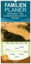 Familienplaner 2026 - Dänemark - Das wunderschöne Land im Norden. mit 5 Spalten (Wandkalender, 21 x 45 cm) CALVENDO