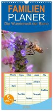 Familienplaner 2026 - Die Wunderwelt der Biene mit 5 Spalten (Wandkalender, 21 x 45 cm) CALVENDO