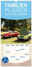 Familienplaner 2026 - Opel GT Der Kalender mit 5 Spalten (Wandkalender, 21 x 45 cm) CALVENDO