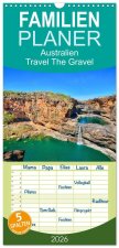 Familienplaner 2026 - Australien - Travel The Gravel mit 5 Spalten (Wandkalender, 21 x 45 cm) CALVENDO