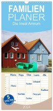 Familienplaner 2026 - Die Insel Amrum mit 5 Spalten (Wandkalender, 21 x 45 cm) CALVENDO