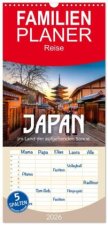 Familienplaner 2026 - Japan - Im Land der aufgehenden Sonne. mit 5 Spalten (Wandkalender, 21 x 45 cm) CALVENDO