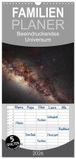 Familienplaner 2026 - Beeindruckendes Universum mit 5 Spalten (Wandkalender, 21 x 45 cm) CALVENDO