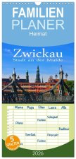 Familienplaner 2026 - Zwickau - Stadt an der Mulde mit 5 Spalten (Wandkalender, 21 x 45 cm) CALVENDO
