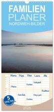 Familienplaner 2026 - NORDWEH-Bilder 2026 mit 5 Spalten (Wandkalender, 21 x 45 cm) CALVENDO