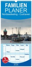 Familienplaner 2026 - Nordseefeeling - Cuxhaven mit 5 Spalten (Wandkalender, 21 x 45 cm) CALVENDO