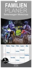 Familienplaner 2026 - Seitenwagen Motocross mit 5 Spalten (Wandkalender, 21 x 45 cm) CALVENDO