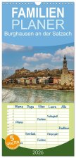 Familienplaner 2026 - Burghausen an der Salzach mit 5 Spalten (Wandkalender, 21 x 45 cm) CALVENDO