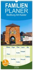 Familienplaner 2026 - Bedburg Alt-Kaster mit 5 Spalten (Wandkalender, 21 x 45 cm) CALVENDO